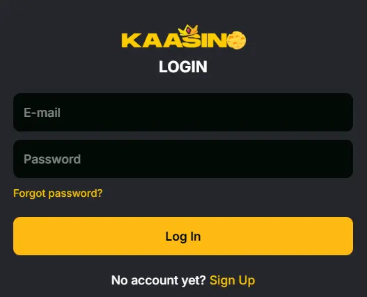 Inloggen op uw Casino Kaasino-account